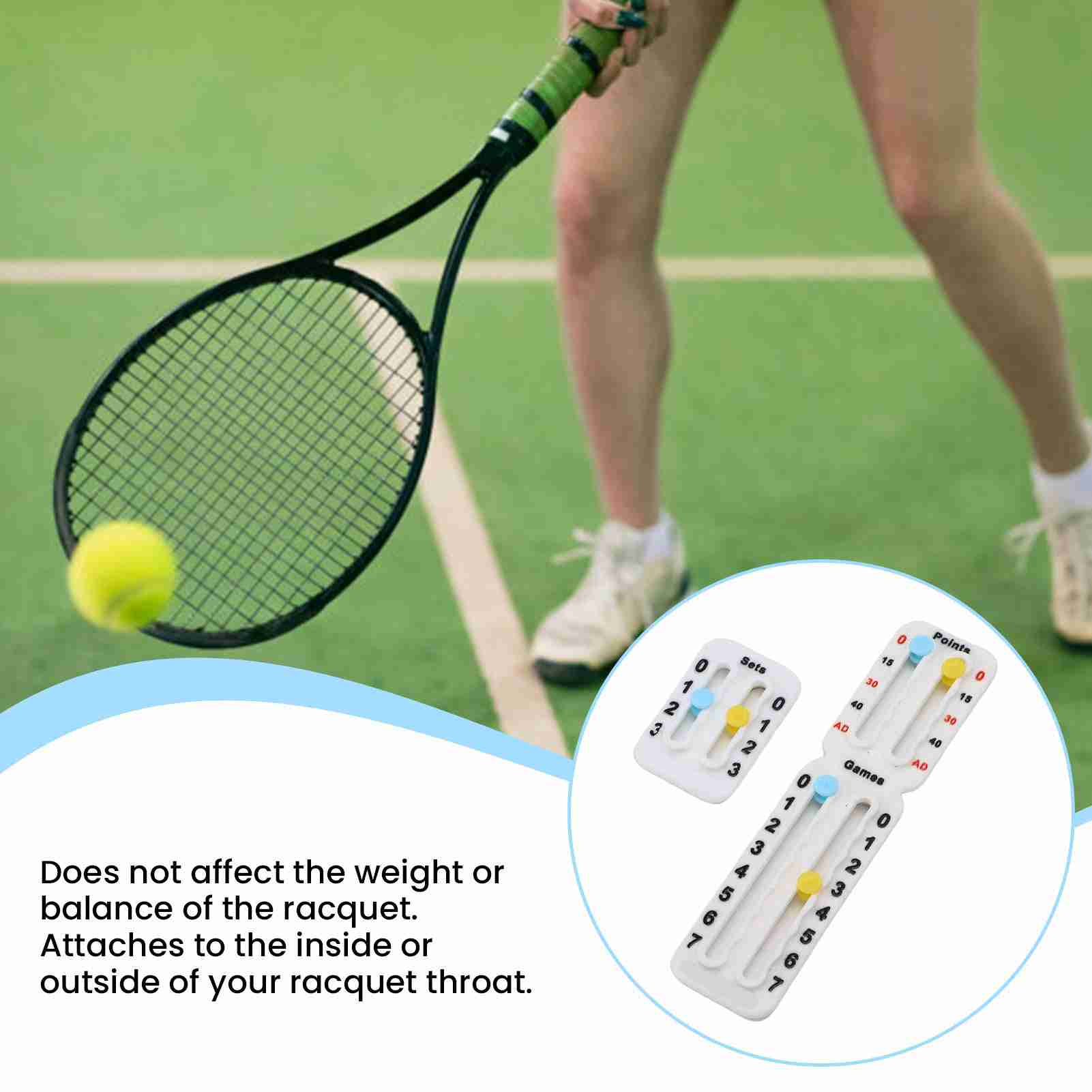Badminton Score - Tennis Score Keeper for Racket Easily