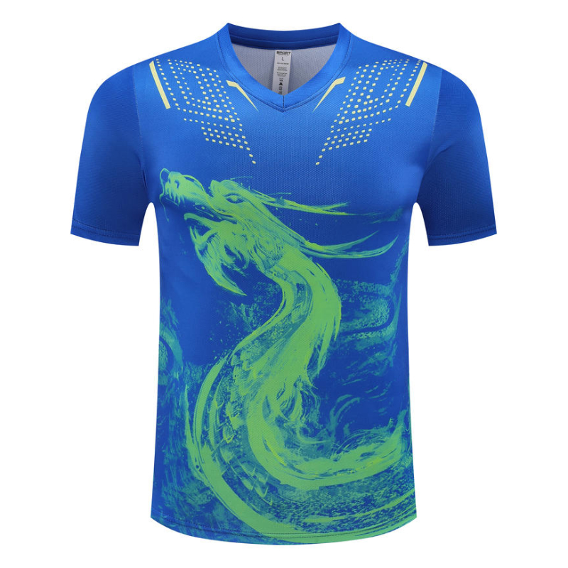Dragon Men's Table Tennis T-Sh - Badminton Vector review and price