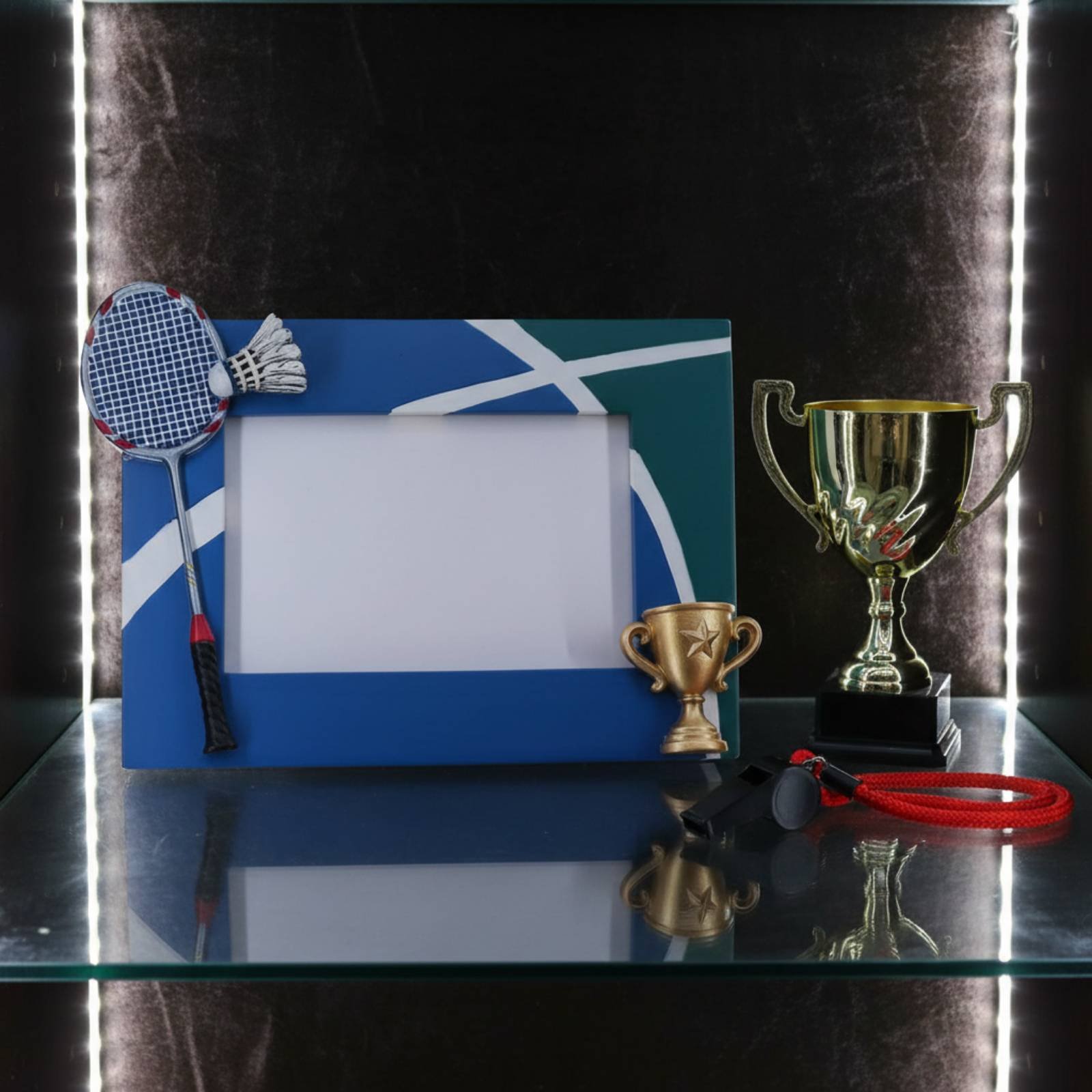 Badminton Photo Frame Engravab - Badminton Photo review and price