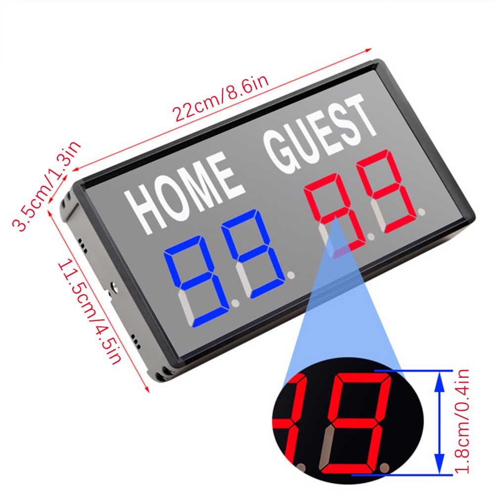 4-Digit LED Electronic Score K - Badminton Score review and price