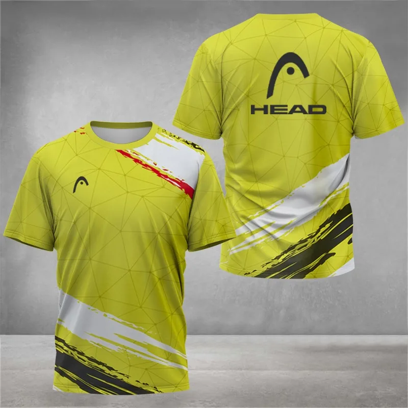 Summer Breathable Mens T Shirt - Badminton Vector review and price