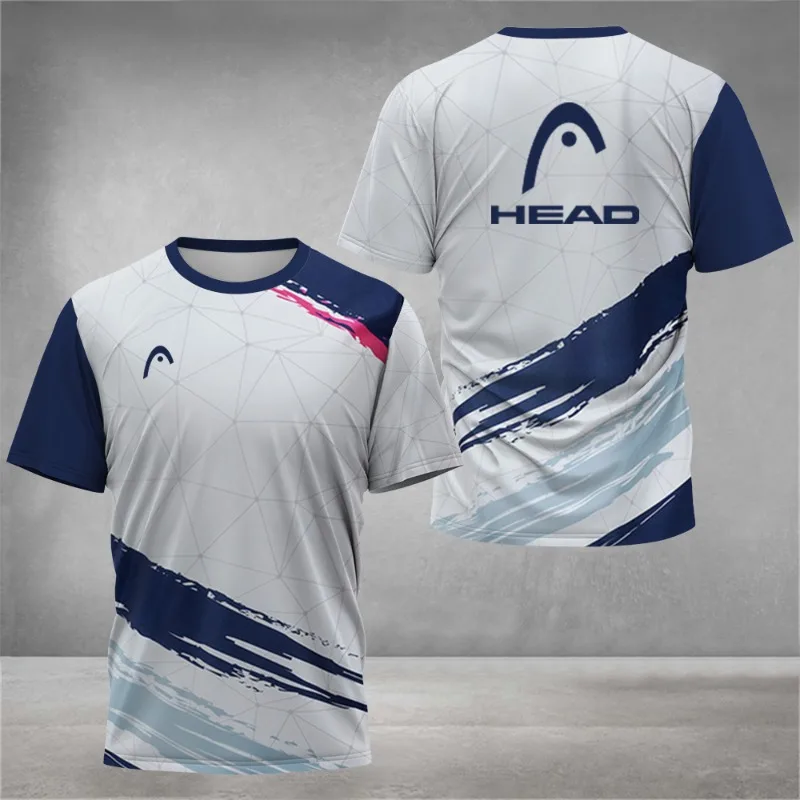 Summer Breathable Mens T Shirt - Badminton Vector review and price