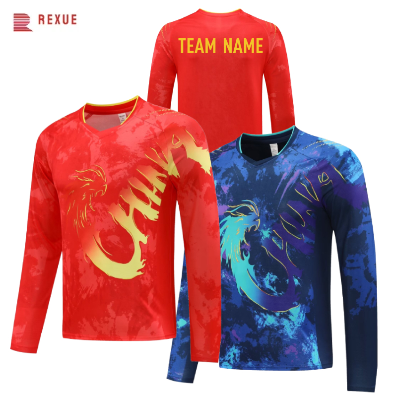 China Dragon Long Sleeve Table - Badminton Vector review and price
