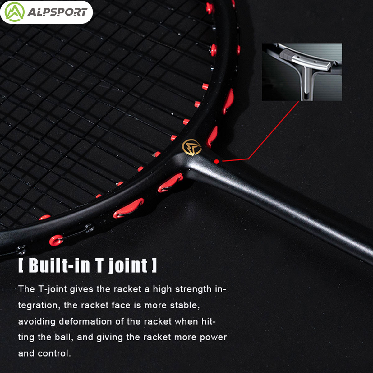 Alpsport MH-V5 5U 75g Wave Leg - Badminton Photo review and price