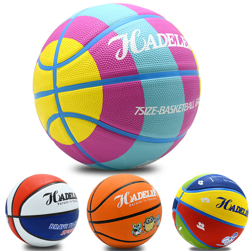 Kid Rubber Basketball Size 5 P - Badminton Score review and price