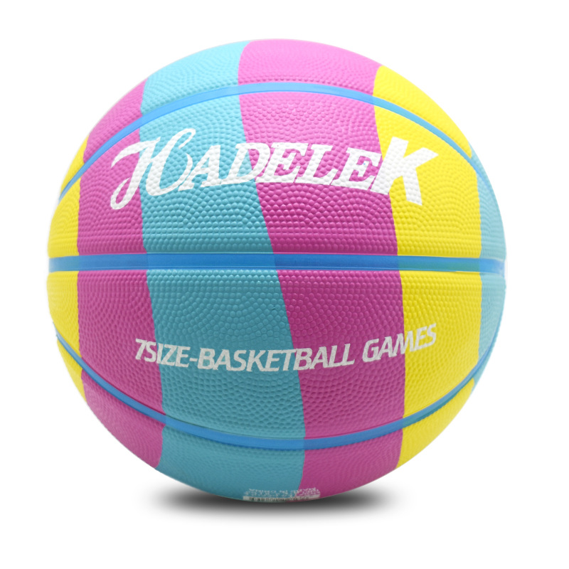 Kid Rubber Basketball Size 5 P - Badminton Score review and price