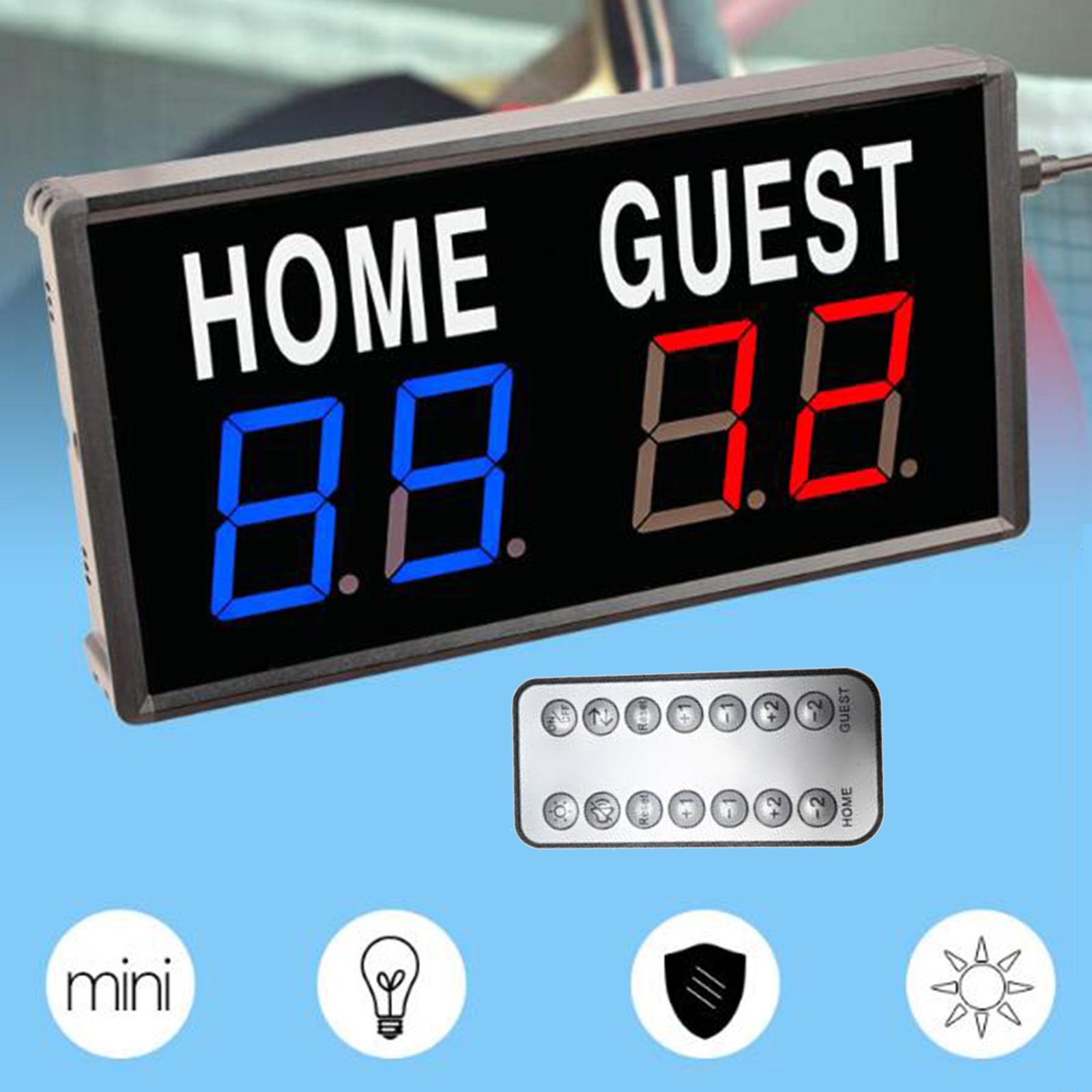 Digital Scoreboard LED Scoring - Badminton Score review and price