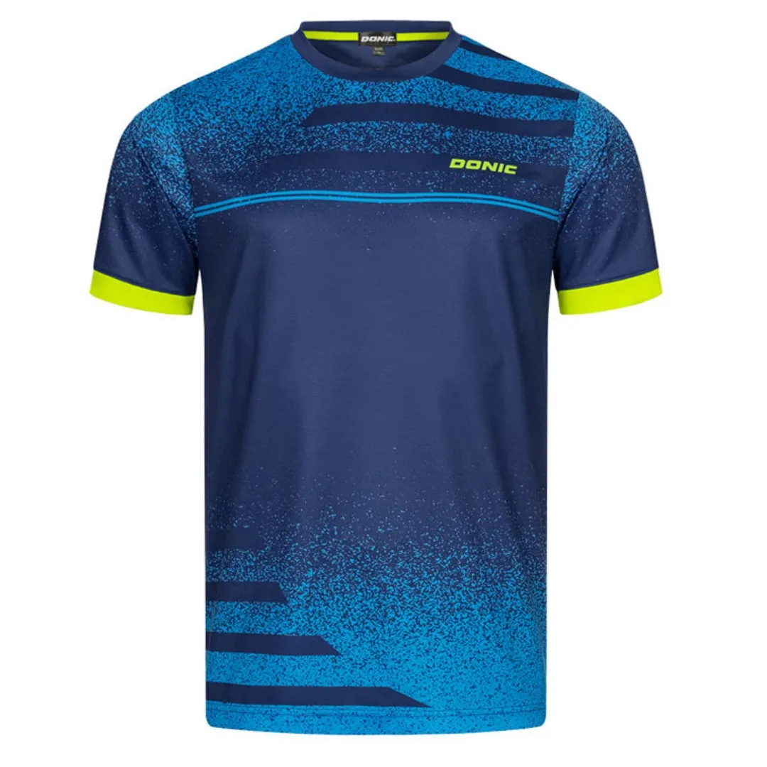 Men Table Tennis T-Shirt Under - Badminton Vector review and price