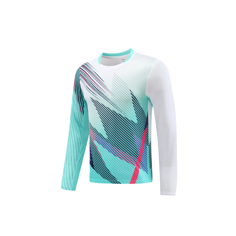 Long Sleeve Badminton Shirt Un - Badminton Vector review and price